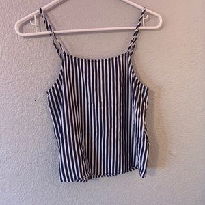 striped simple tank